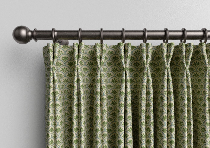 Land & Shore Dawn, Green - Made to Measure Curtains - Image 10